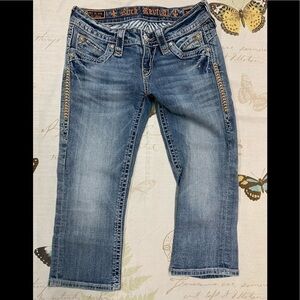 Rock revival Johanna denim Capri‎